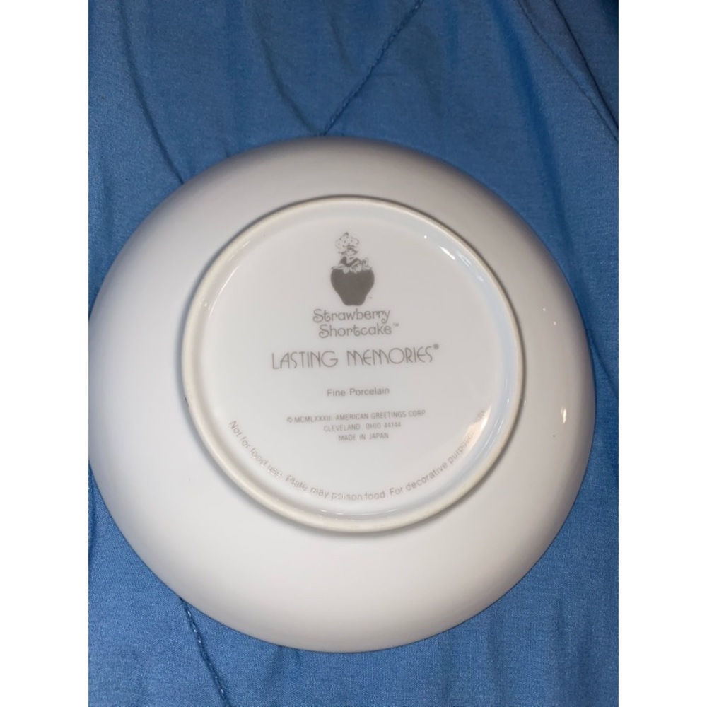 Vintage Strawberry Shortcake Decorative Plate ✨💓 - Picture 4 of 4